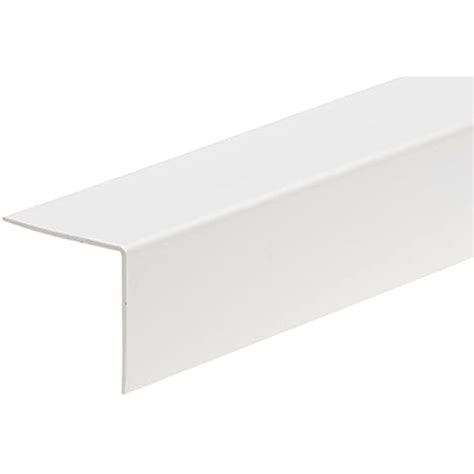Cezar White Plastic PVC Corner 90 Degree Angle .